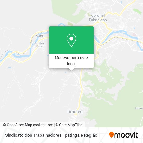 Sindicato dos Trabalhadores mapa