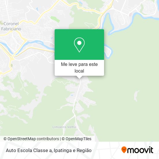 Auto Escola Classe a mapa