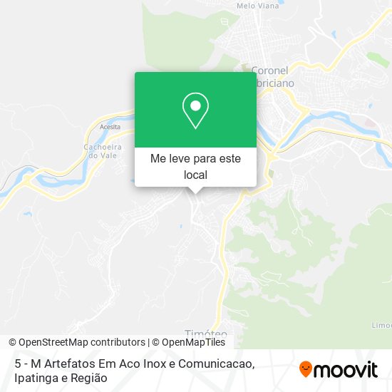 5 - M Artefatos Em Aco Inox e Comunicacao mapa