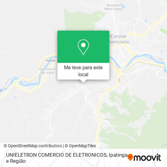 UNIELETRON COMERCIO DE ELETRONICOS mapa
