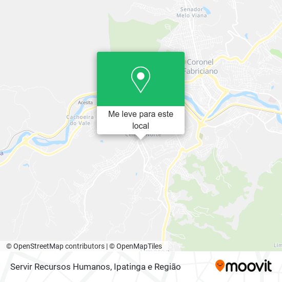 Servir Recursos Humanos mapa