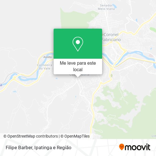 Filipe Barber mapa