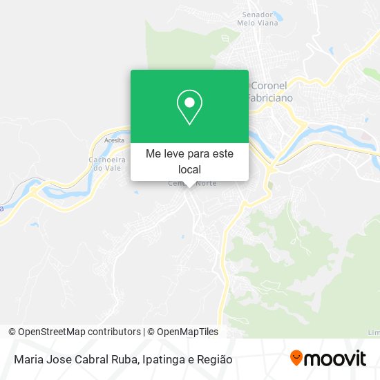 Maria Jose Cabral Ruba mapa