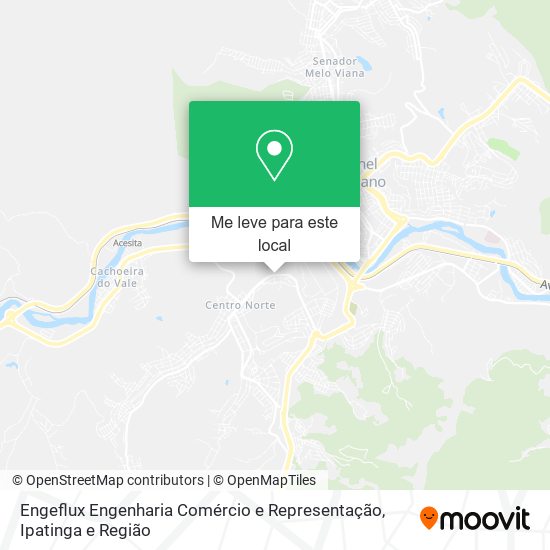 Engeflux Engenharia Comércio e Representação mapa