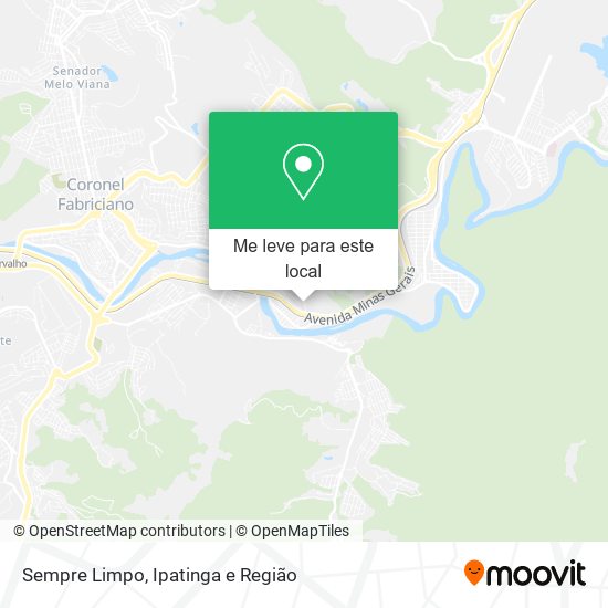 Sempre Limpo mapa