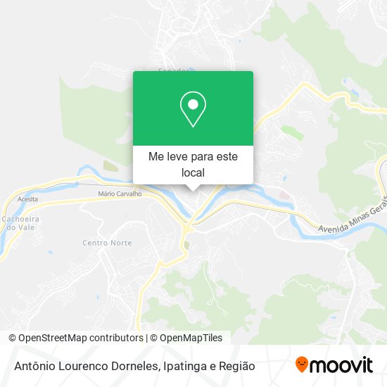 Antônio Lourenco Dorneles mapa