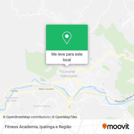 Fitness Academia mapa