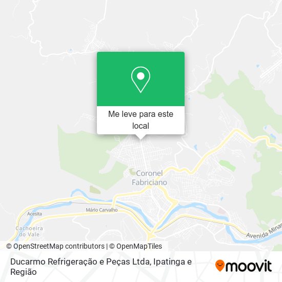 Ducarmo Refrigeração e Peças Ltda mapa