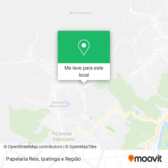 Papelaria Reis mapa