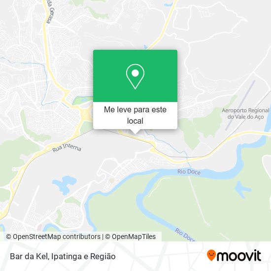 Bar da Kel mapa