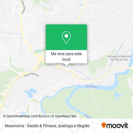 Masmorra - Saúde & Fitness mapa