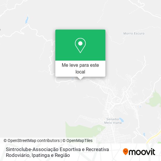 Sintroclube-Associação Esportiva e Recreativa Rodoviário mapa