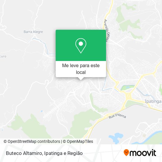 Buteco Altamiro mapa