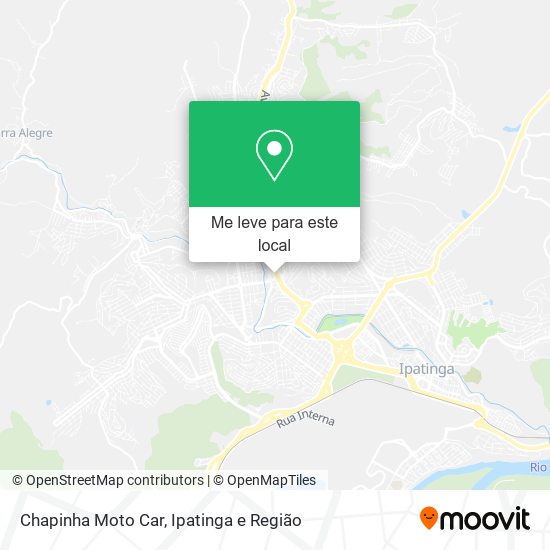 Chapinha Moto Car mapa