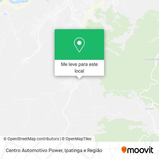 Centro Automotivo Power mapa