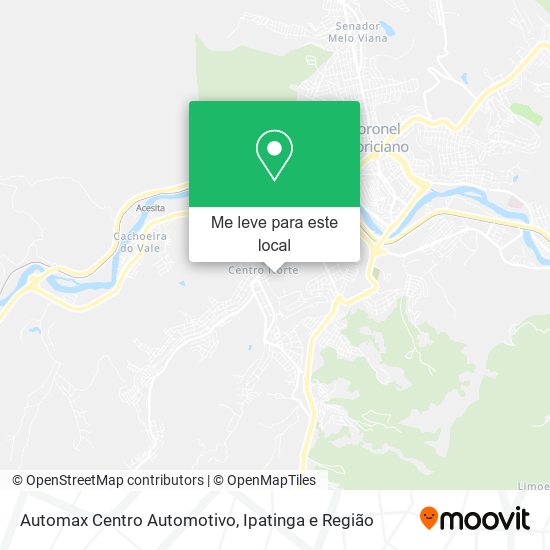 Automax Centro Automotivo mapa