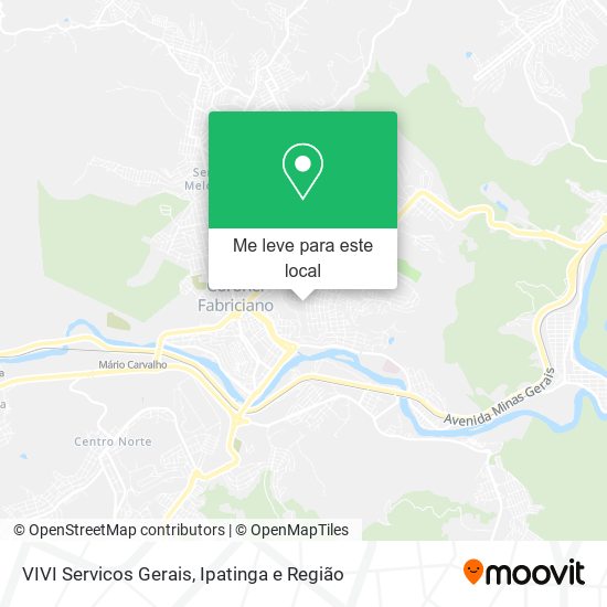 VIVI Servicos Gerais mapa