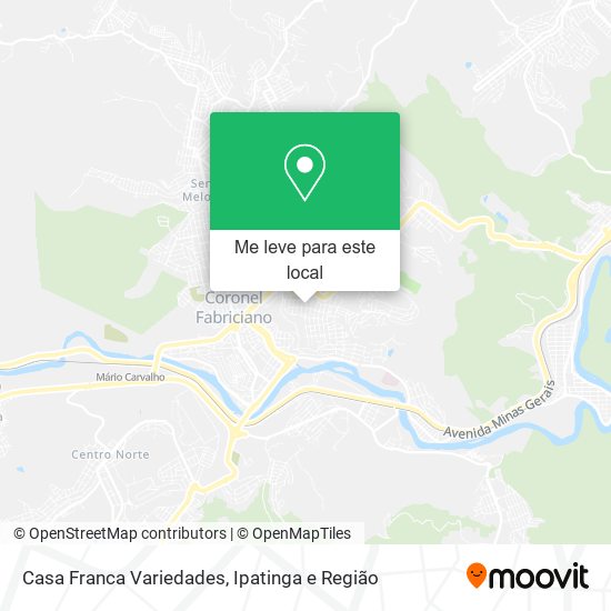 Casa Franca Variedades mapa