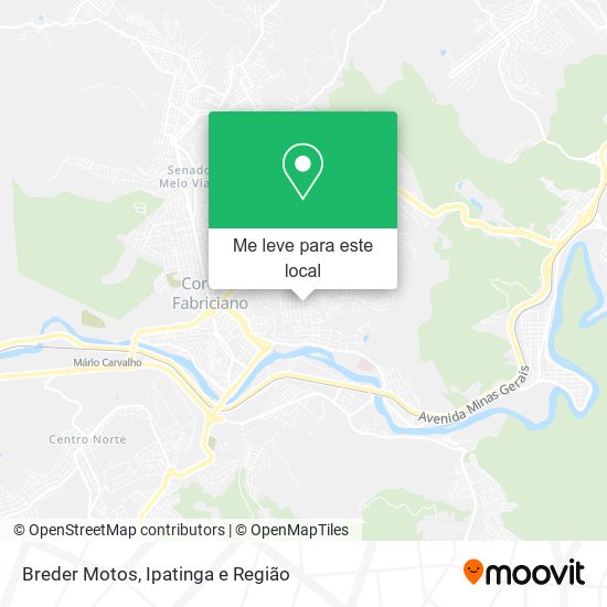 Breder Motos mapa