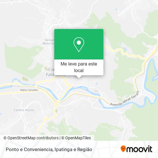 Ponto e Conveniencia mapa