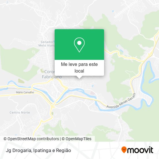 Jg Drogaria mapa