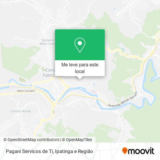 Pagani Servicos de Ti mapa