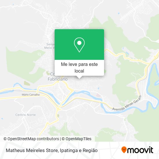 Matheus Meireles Store mapa