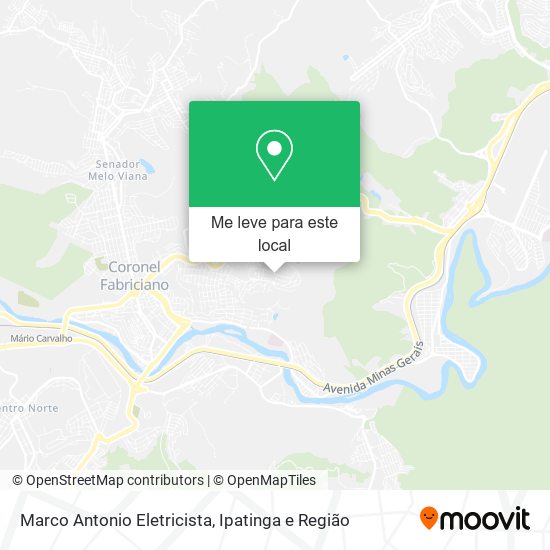 Marco Antonio Eletricista mapa