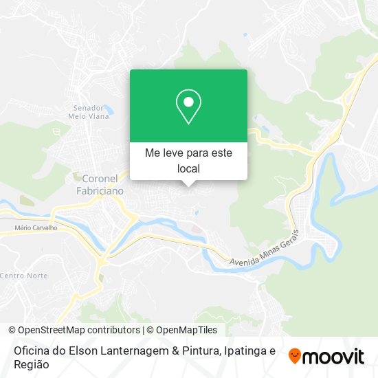 Oficina do Elson Lanternagem & Pintura mapa