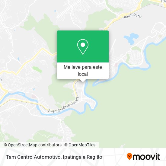 Tam Centro Automotivo mapa