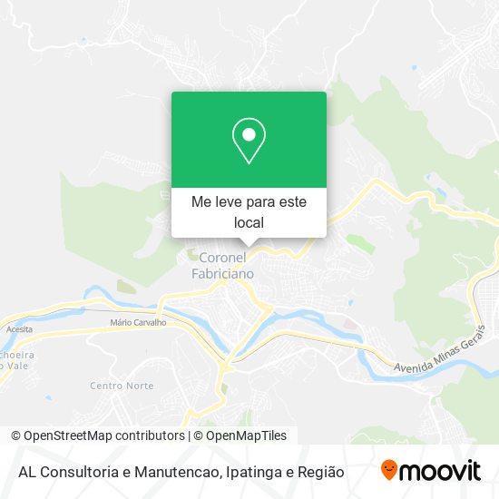 AL Consultoria e Manutencao mapa