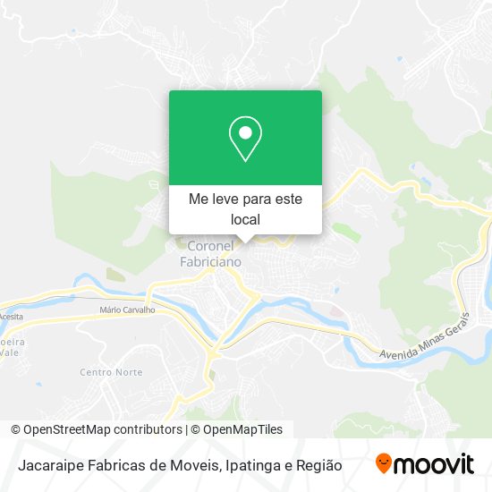 Jacaraipe Fabricas de Moveis mapa