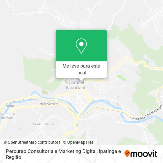 Percurso Consultoria e Marketing Digital mapa