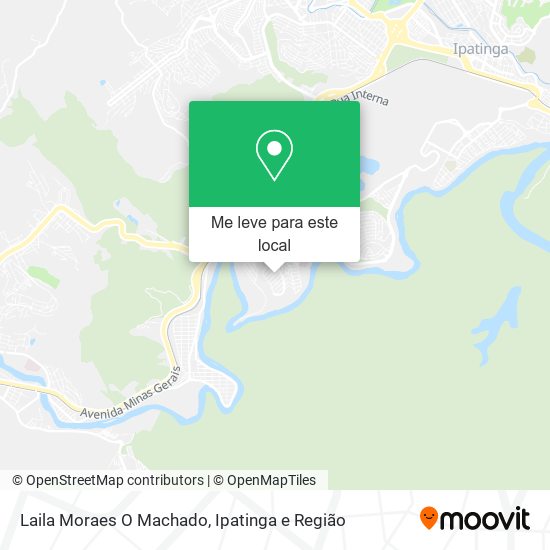 Laila Moraes O Machado mapa