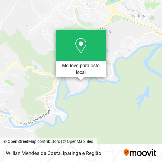 Willian Mendes da Costa mapa