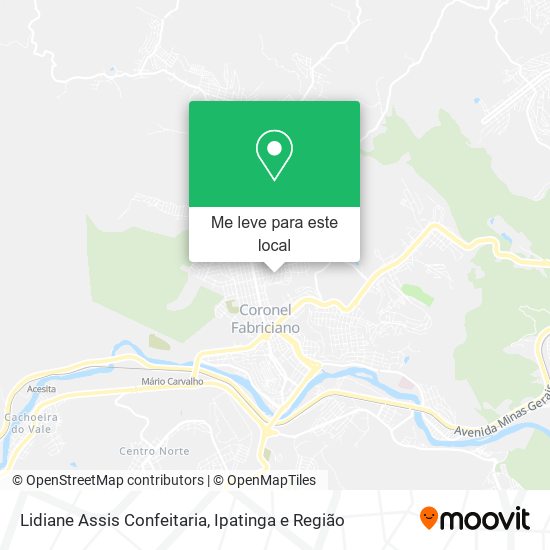 Lidiane Assis Confeitaria mapa