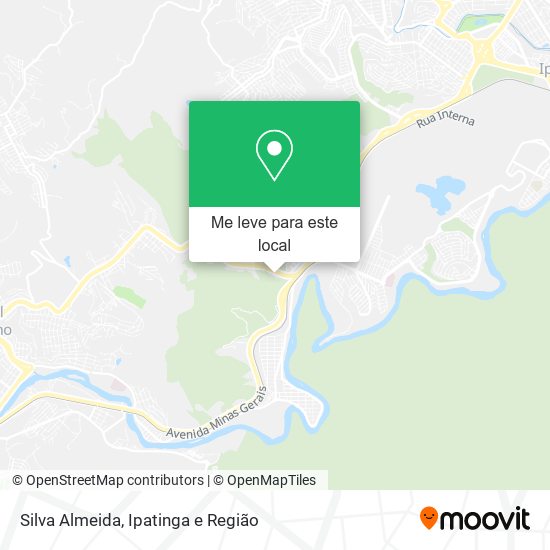 Silva Almeida mapa