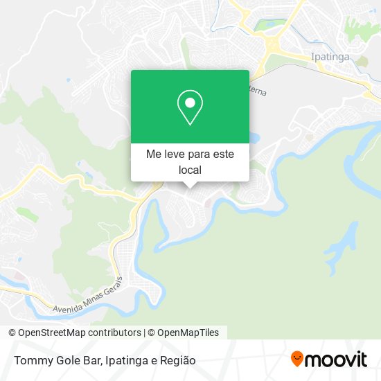 Tommy Gole Bar mapa