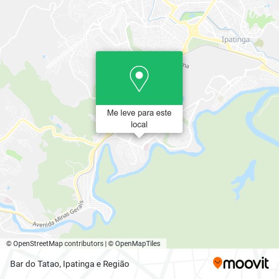 Bar do Tatao mapa