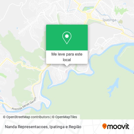 Nanda Representacoes mapa