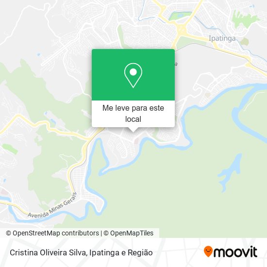 Cristina Oliveira Silva mapa