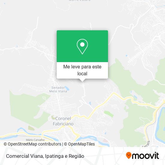 Comercial Viana mapa