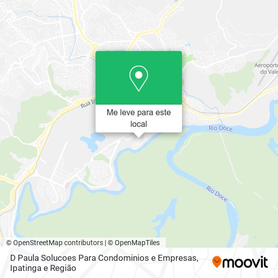 D Paula Solucoes Para Condominios e Empresas mapa