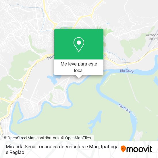 Miranda Sena Locacoes de Veiculos e Maq mapa