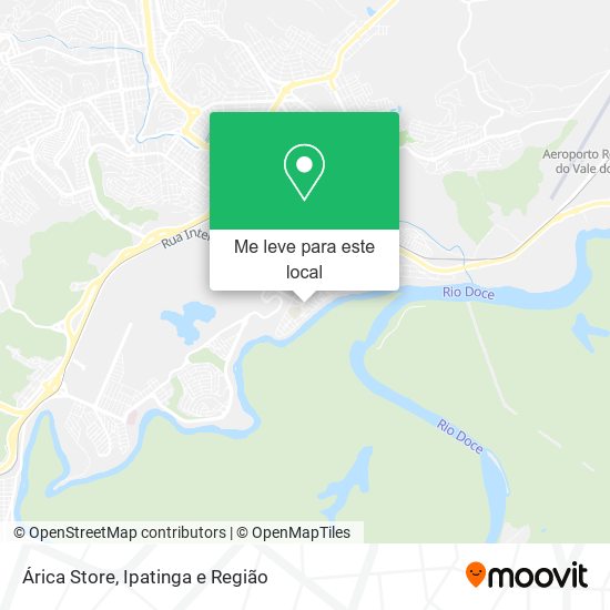 Árica Store mapa