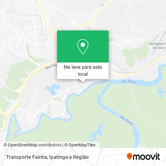 Transporte Fainha mapa