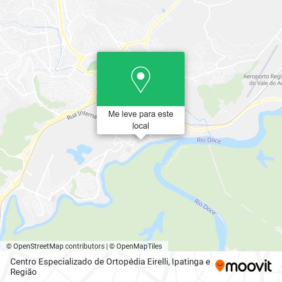 Centro Especializado de Ortopédia Eirelli mapa