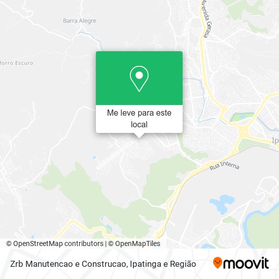 Zrb Manutencao e Construcao mapa