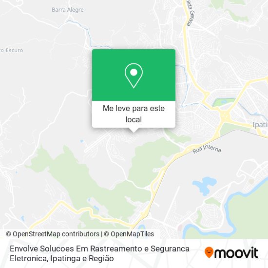 Envolve Solucoes Em Rastreamento e Seguranca Eletronica mapa