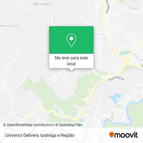 Universo Delivery mapa